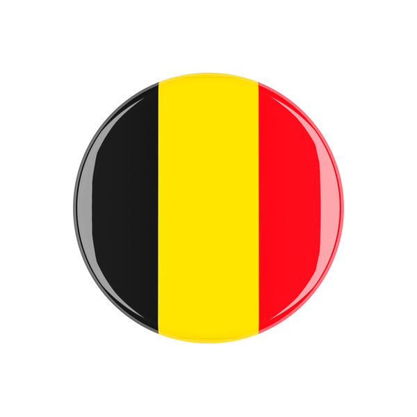 Belgium 3D Button